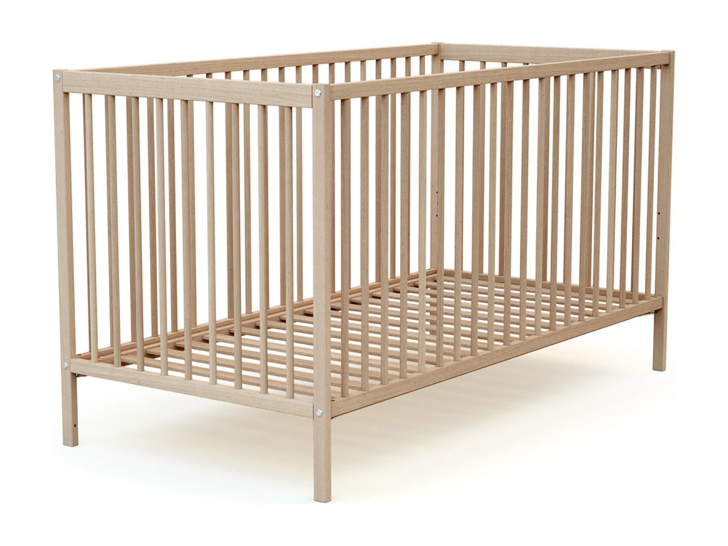 Babybett ONE Holz Buche Natur 70 x 140