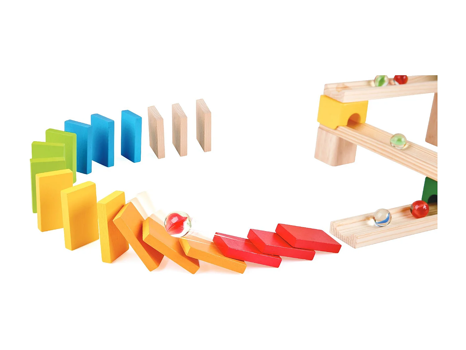 Marble run carrera de velocidad circuito de mármol - A partir de 3 años