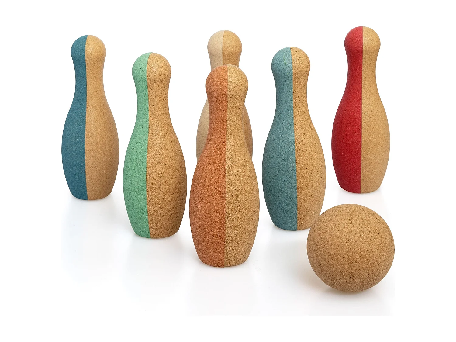Korko - Set de bowling enfant - 6 quilles et 1 balles