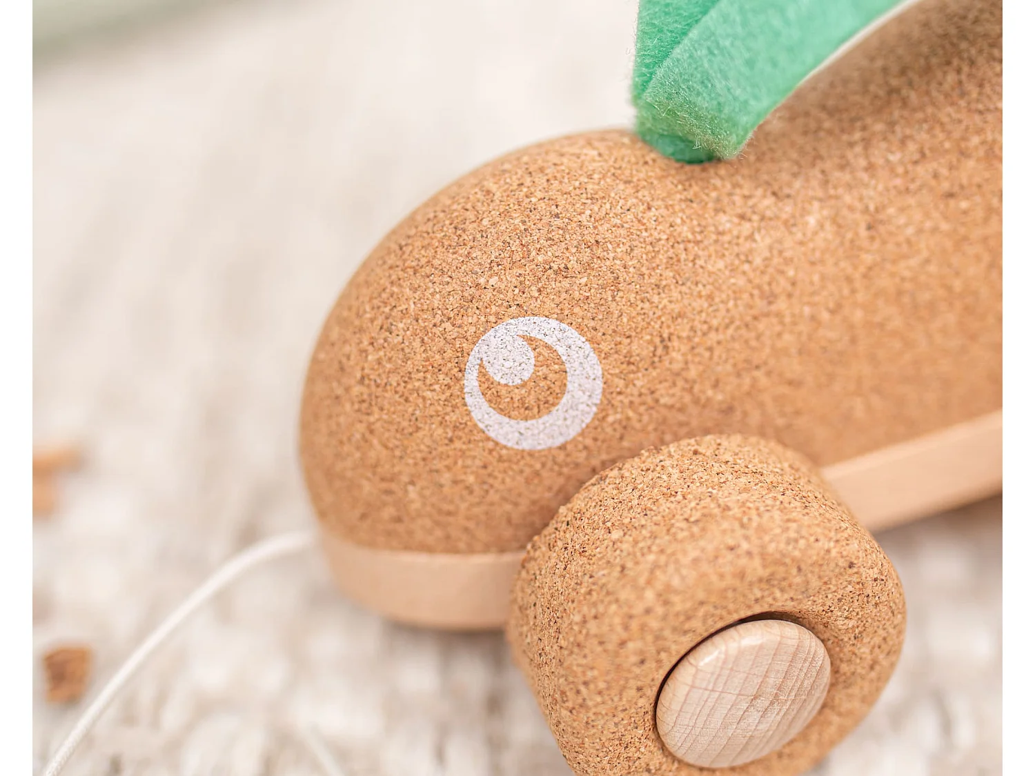 Lapin à tirer en liège