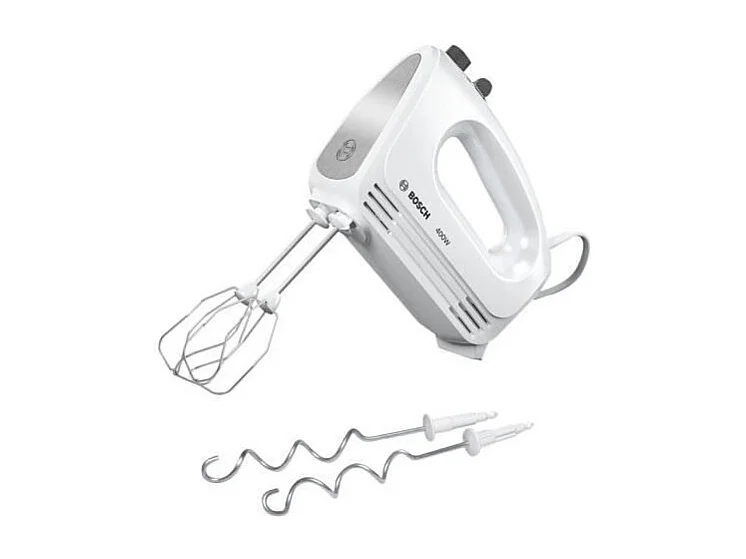 Bosch MFQ24200 mixeur Batteur à main 400 W Argent, Blanc