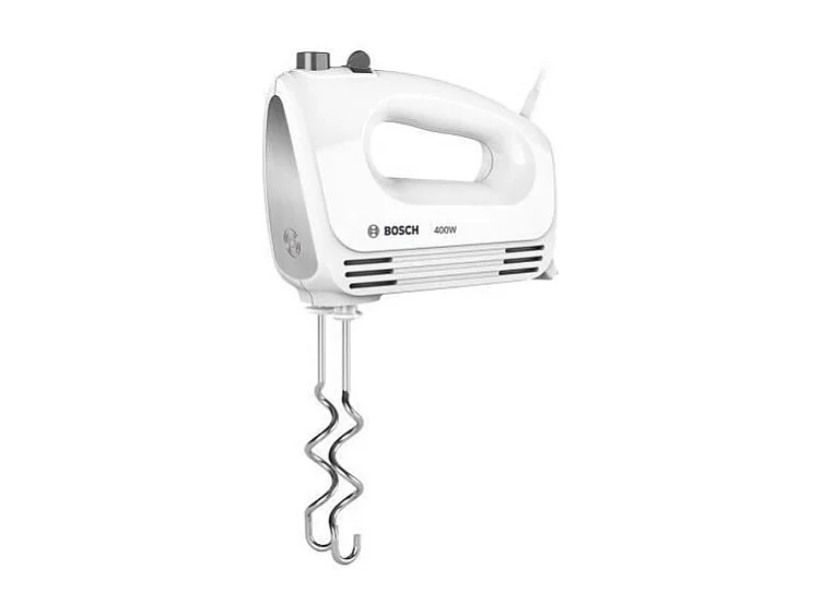 Bosch MFQ24200 mixeur Batteur à main 400 W Argent, Blanc