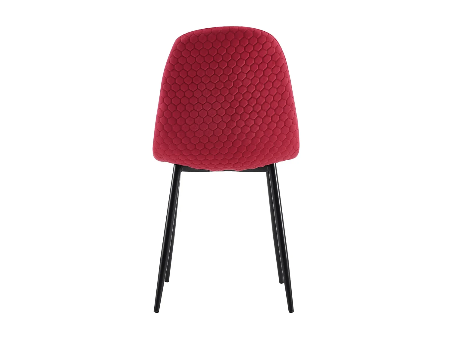 Chaise nid d'abeilles - Lot de 6-Fuchsia