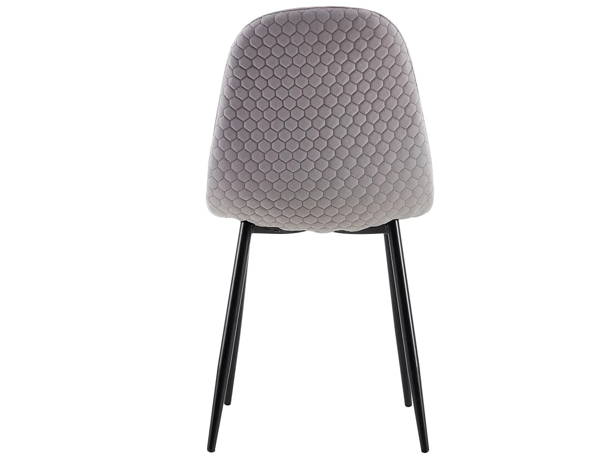 Chaise nid d'abeilles - Lot de 6-Fuchsia