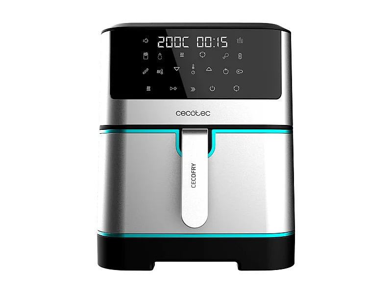 Freidora de aire Cecotec Cecofry Supreme 8000 1800W 8L 10 modos inox