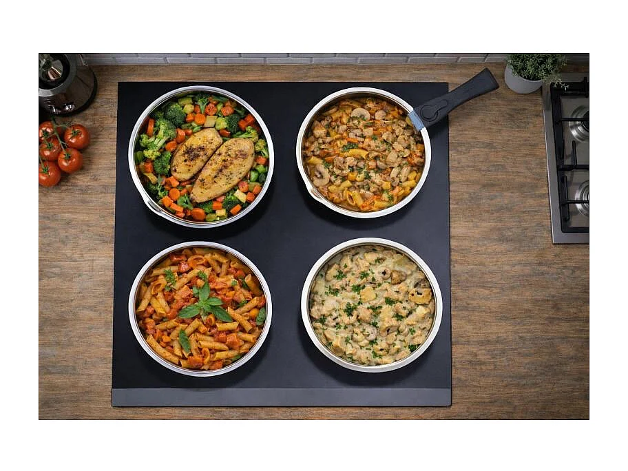 Batterie De Cuisine Inox 10 Pcs Arthur Martin 5540