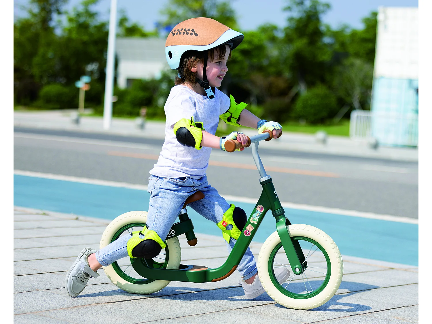 Draisienne vélo Vert