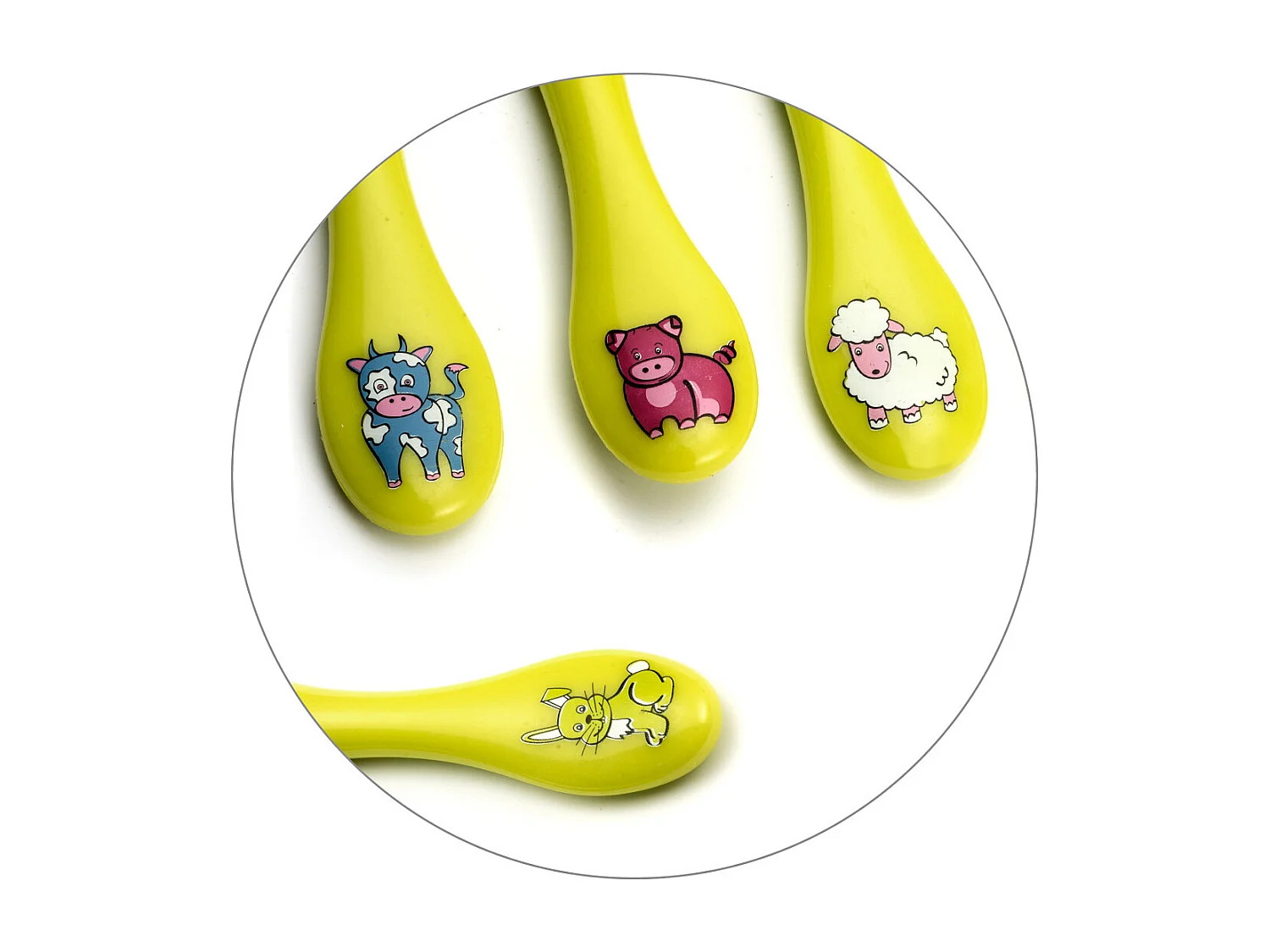 Enfant Anis  - Tube 4 couverts de table enfant