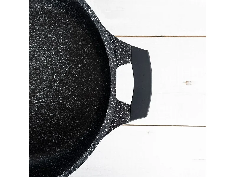 Casserole large 30 cm 4,8L Noir Royaltyline RLBR30M