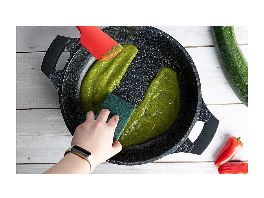 Casserole large 30 cm 4,8L Noir Royaltyline RLBR30M