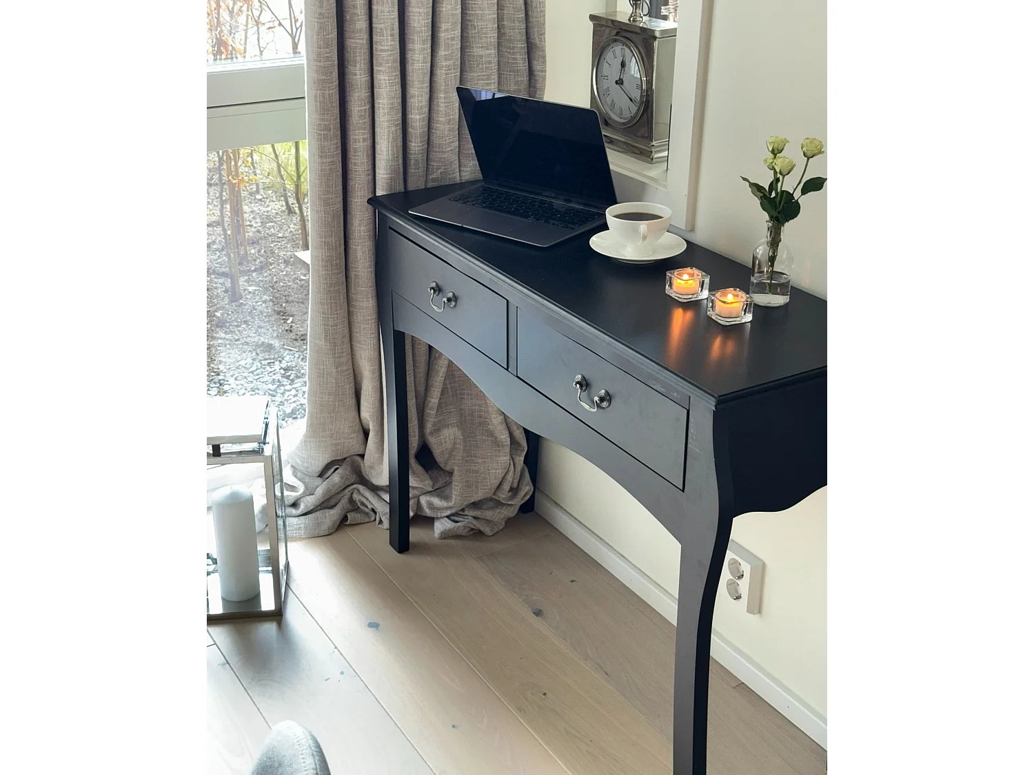 Console Table KLAWOCK Black