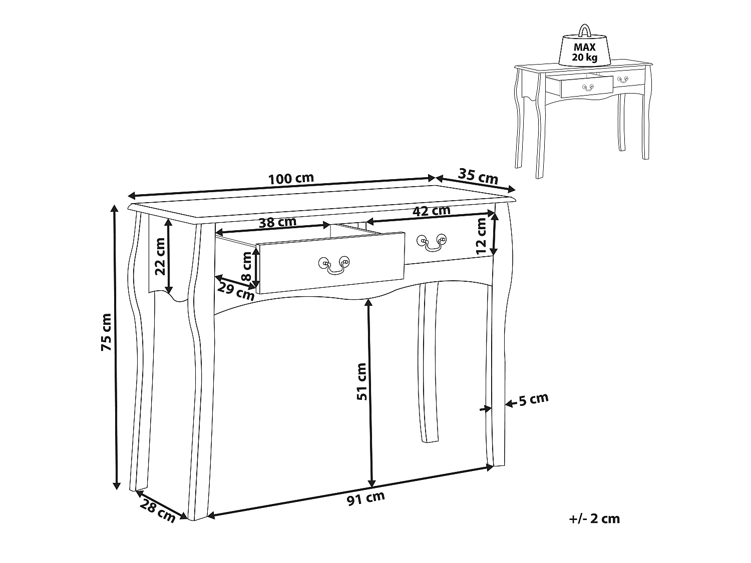 Console KLAWOCK Noir