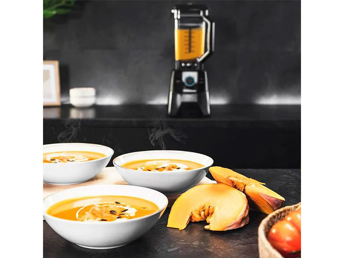 Batidora de vaso Cecotec Power Black Titanium 2000 Pro 2000W 32500 rpm negro