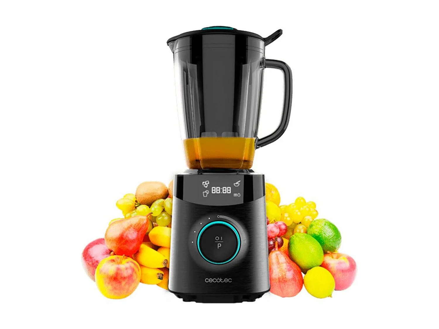 Batidora de vaso Cecotec Power Black Titanium 1800 Advance 1800W 22000 rpm negro