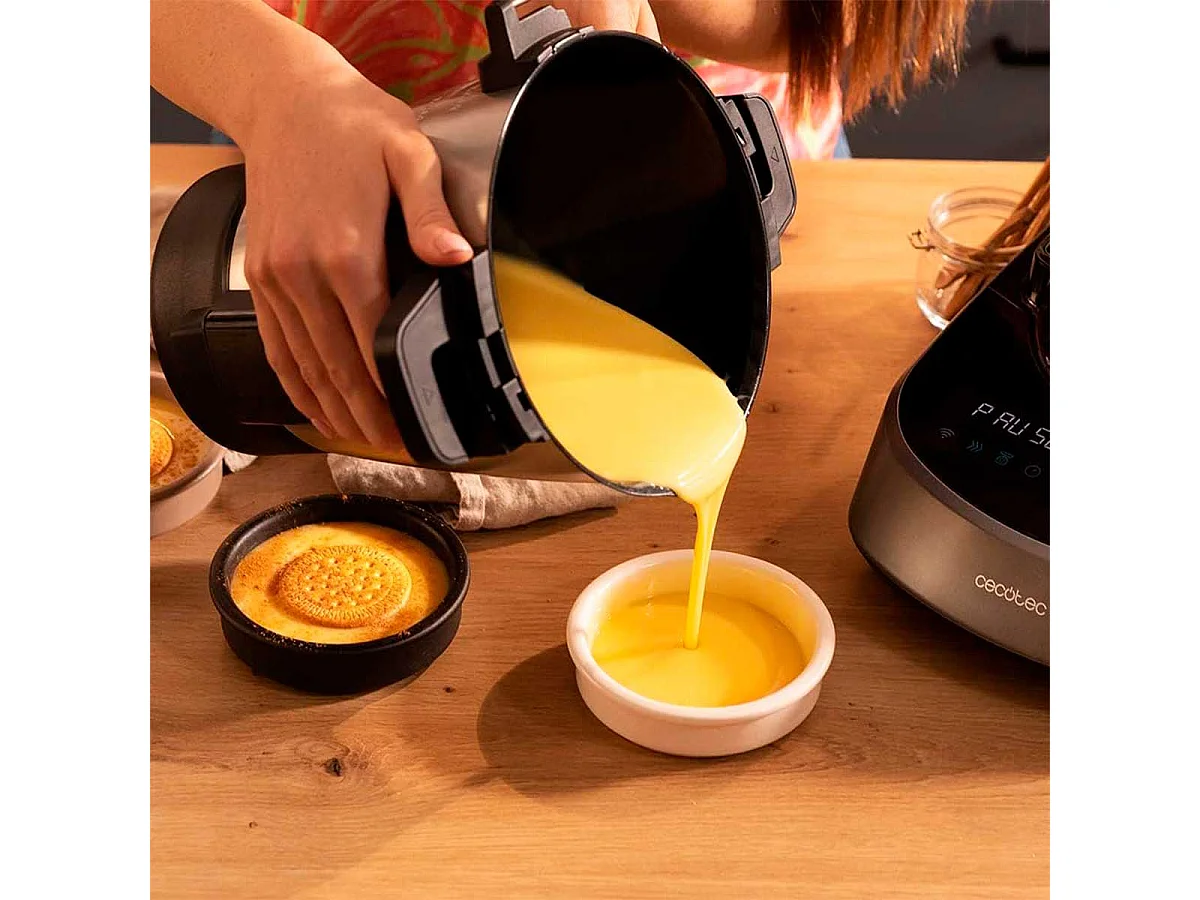 Robot de cocina Cecotec Mambo 11090 Habana 1600W 3,3L 37 funciones control WiFi inox