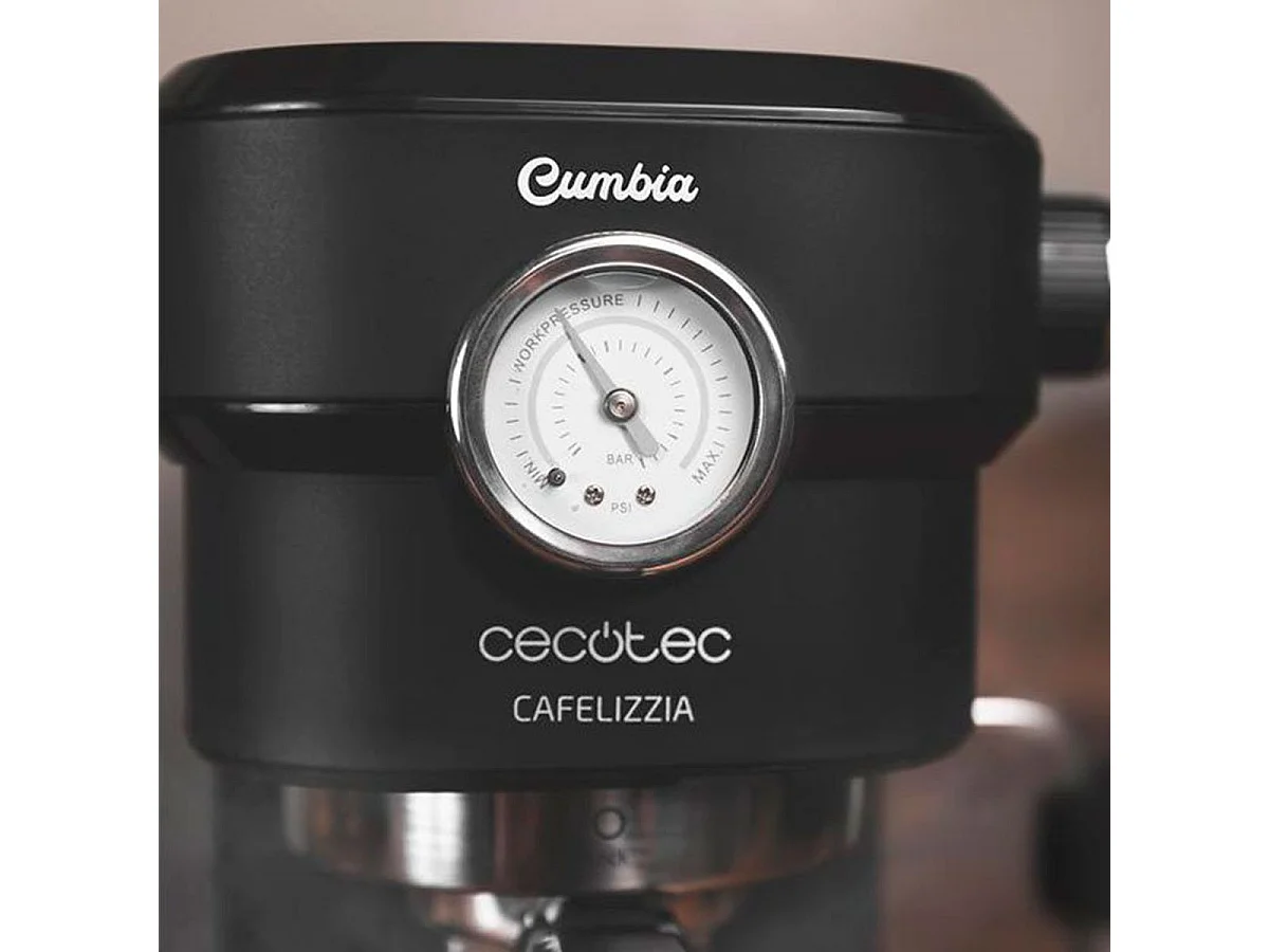 Cafetera express Cecotec Cafelizzia 790 Black Pro 1350W 20 bares negro