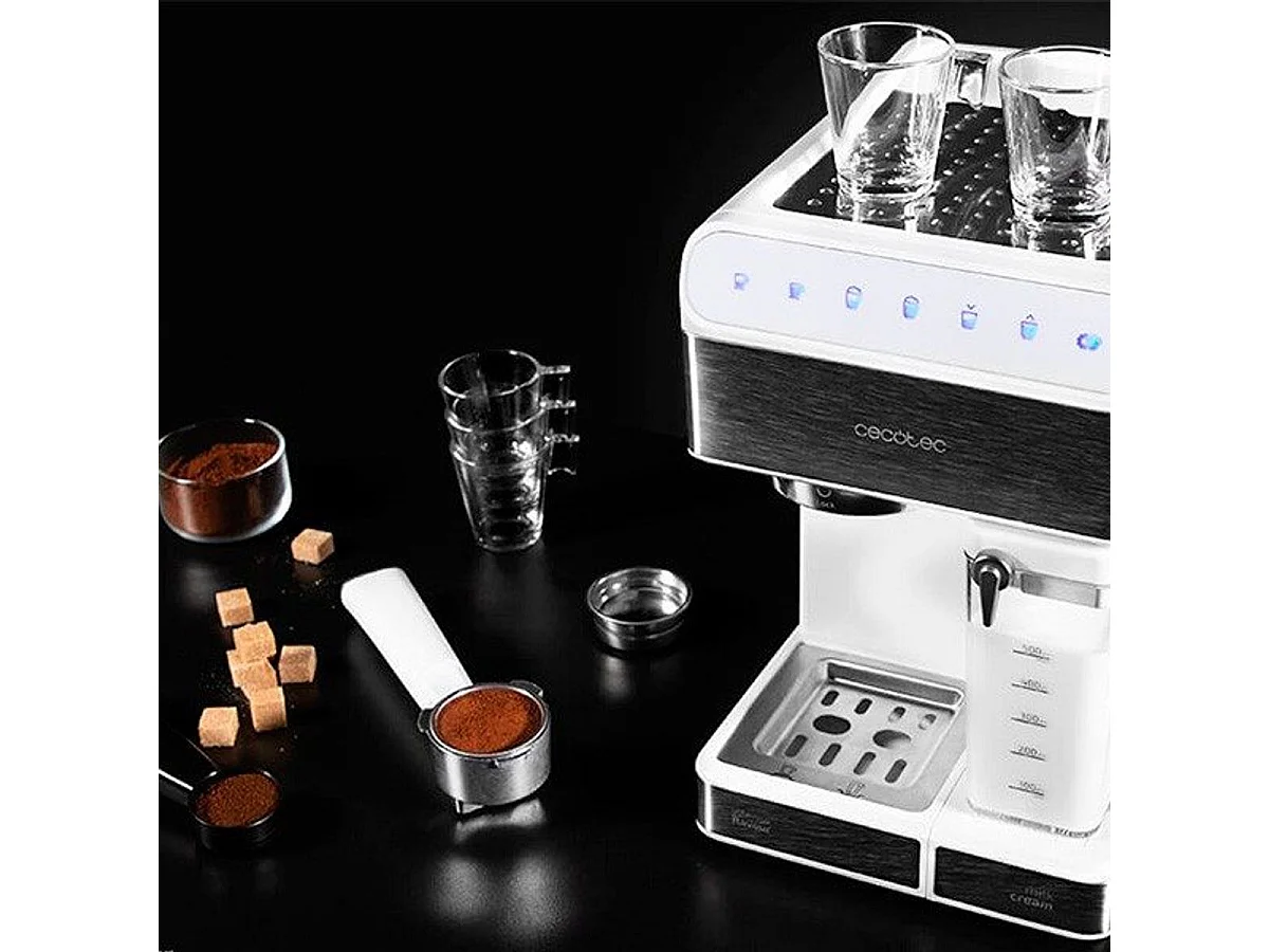 Cafetera Cecotec Power Instant-ccino 20 Touch serie Bianca