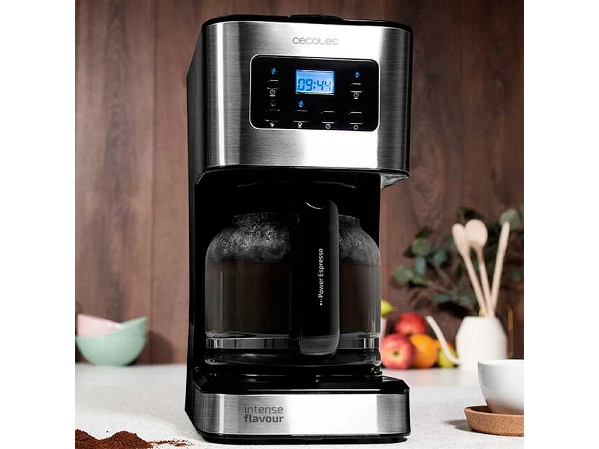 Cafetera de goteo Coffee 66 Smart Cecotec 950W 1,5L programable inox 32x17x23 cm