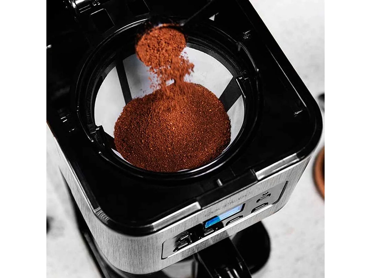 Cafetera de goteo Coffee 66 Smart Cecotec 950W 1,5L programable inox 32x17x23 cm