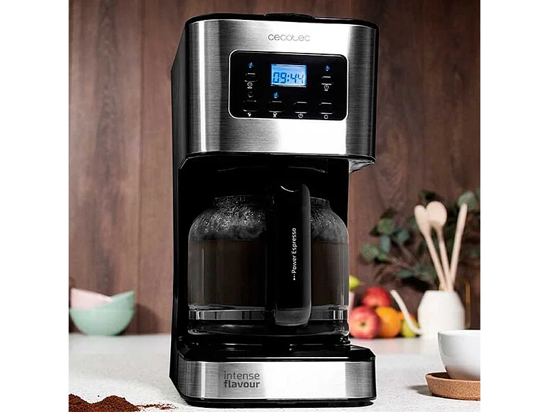 Cafetera de goteo Coffee 66 Smart Cecotec 950W 1,5L programable inox 32x17x23 cm