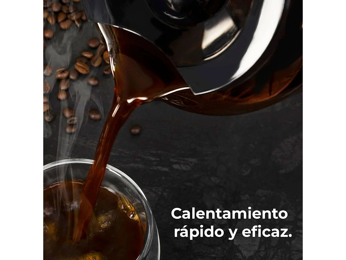 Cafetera de goteo Cecotec Coffee 56 800W 12 tazas inox