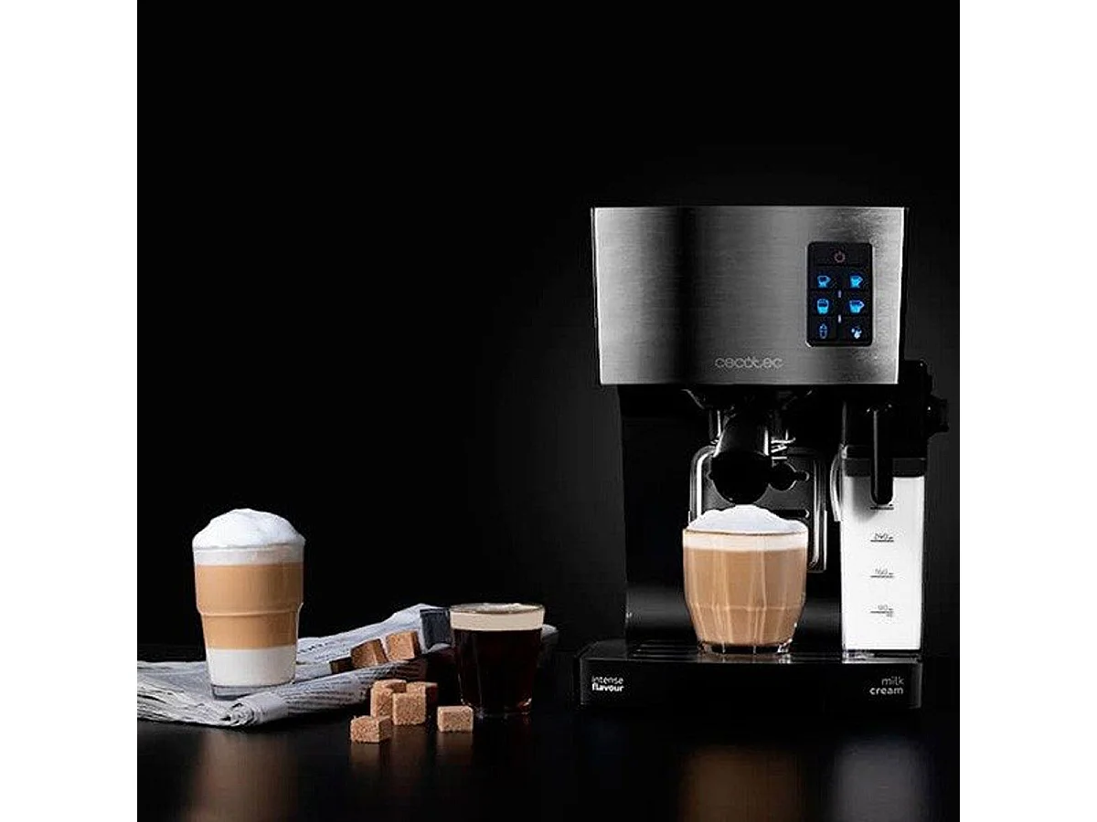 Cafetera Cecotec Power Instant-ccino 20 con depósito de leche
