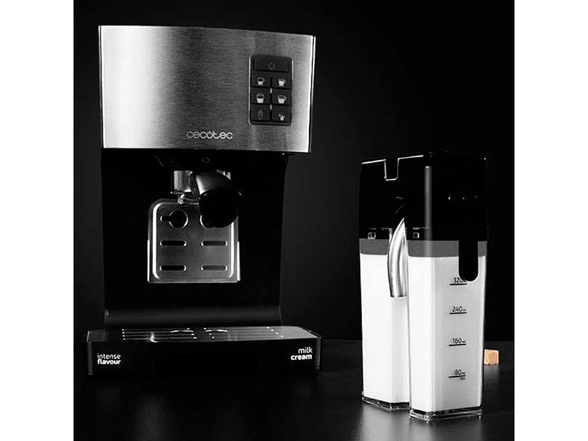 Cafetera Cecotec Power Instant-ccino 20 con depósito de leche