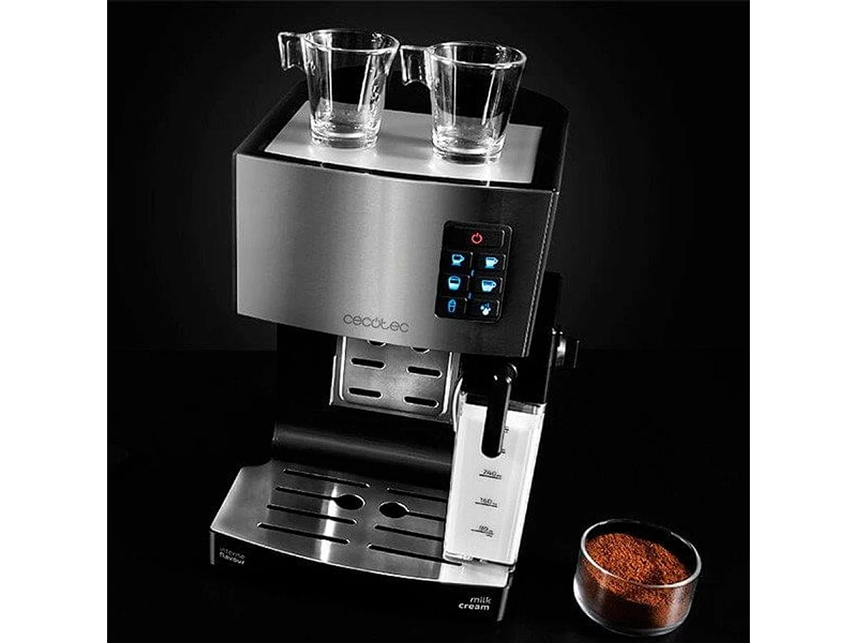 Cafetera Cecotec Power Instant-ccino 20 con depósito de leche