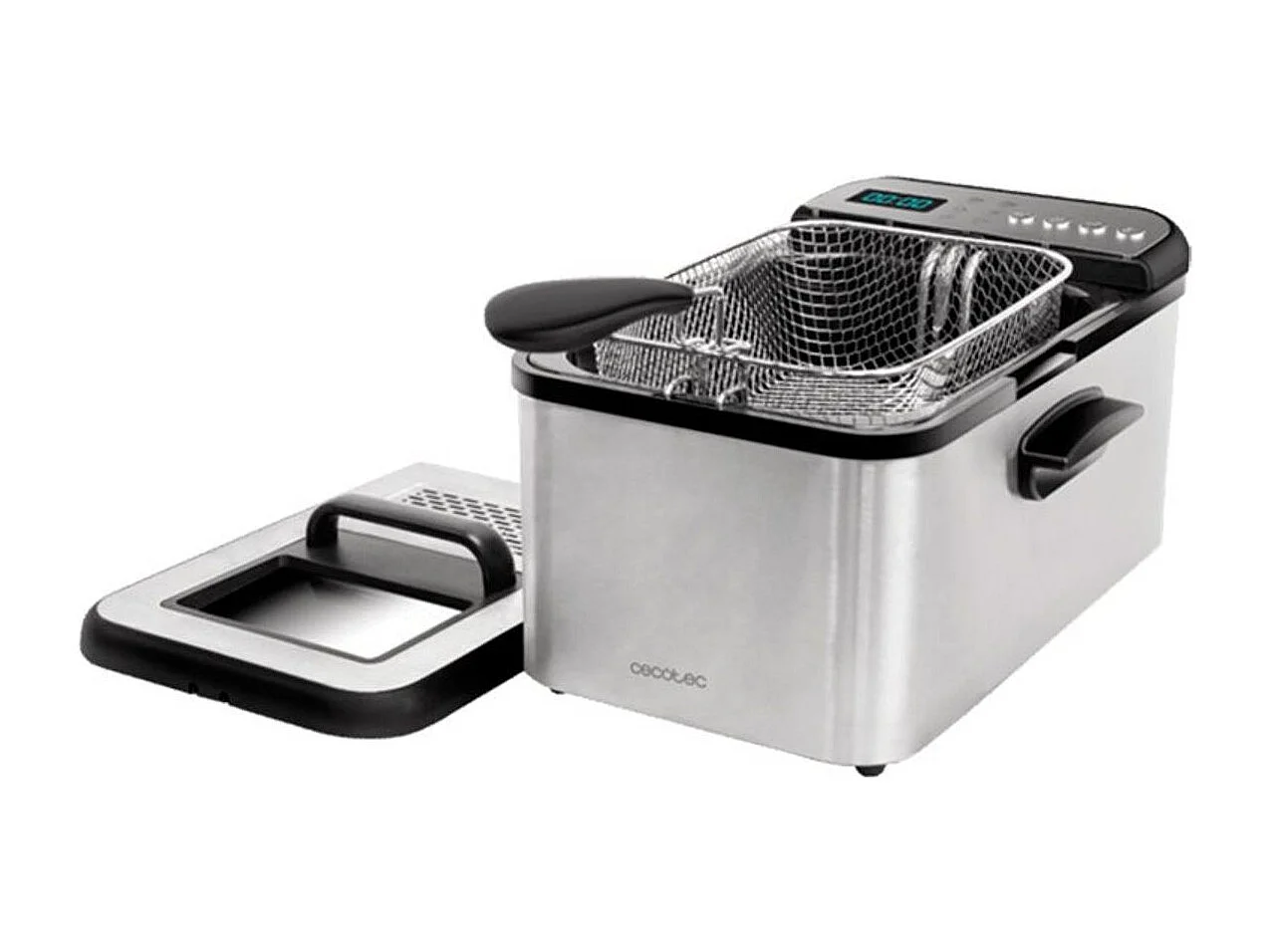 Freidora Cecotec Cleanfry Luxury 3000 2400W 3,2L inox