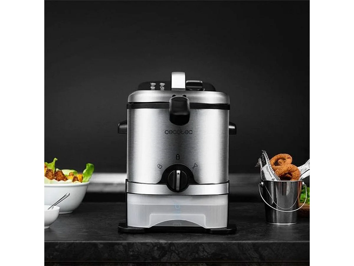 Freidora Cecotec CleanFry 3000 ProFilter 2000W 3L inox