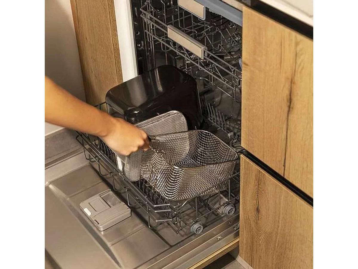 Freidora Cecotec Cleanfry Luxury 4000 Dark 3270W 4,2L inox