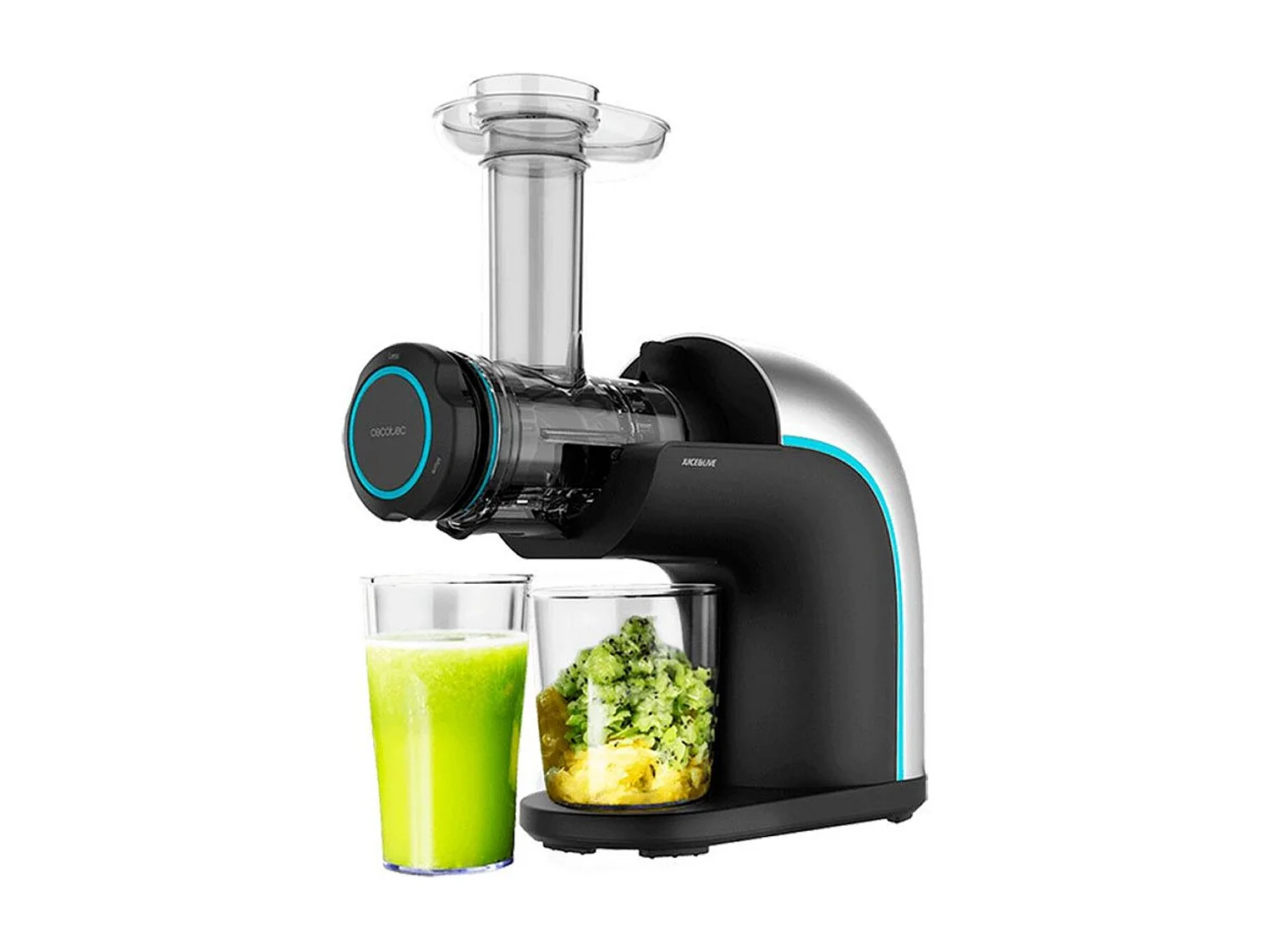 Licuadora de prensa fría Juice&Live 2000 EasyClean 150W 70 rpm 3 niveles negro