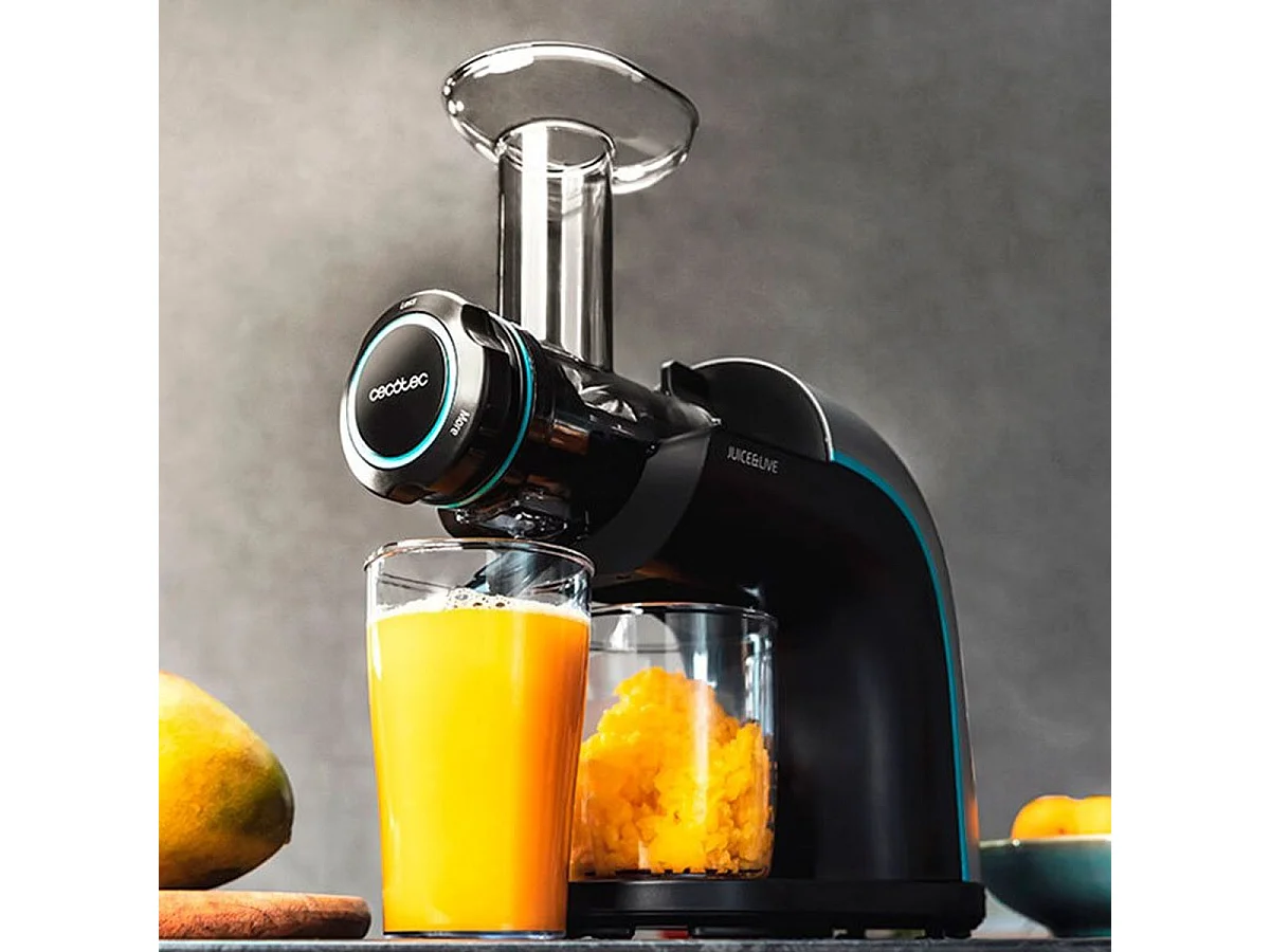 Licuadora de prensa fría Juice&Live 2000 EasyClean 150W 70 rpm 3 niveles negro