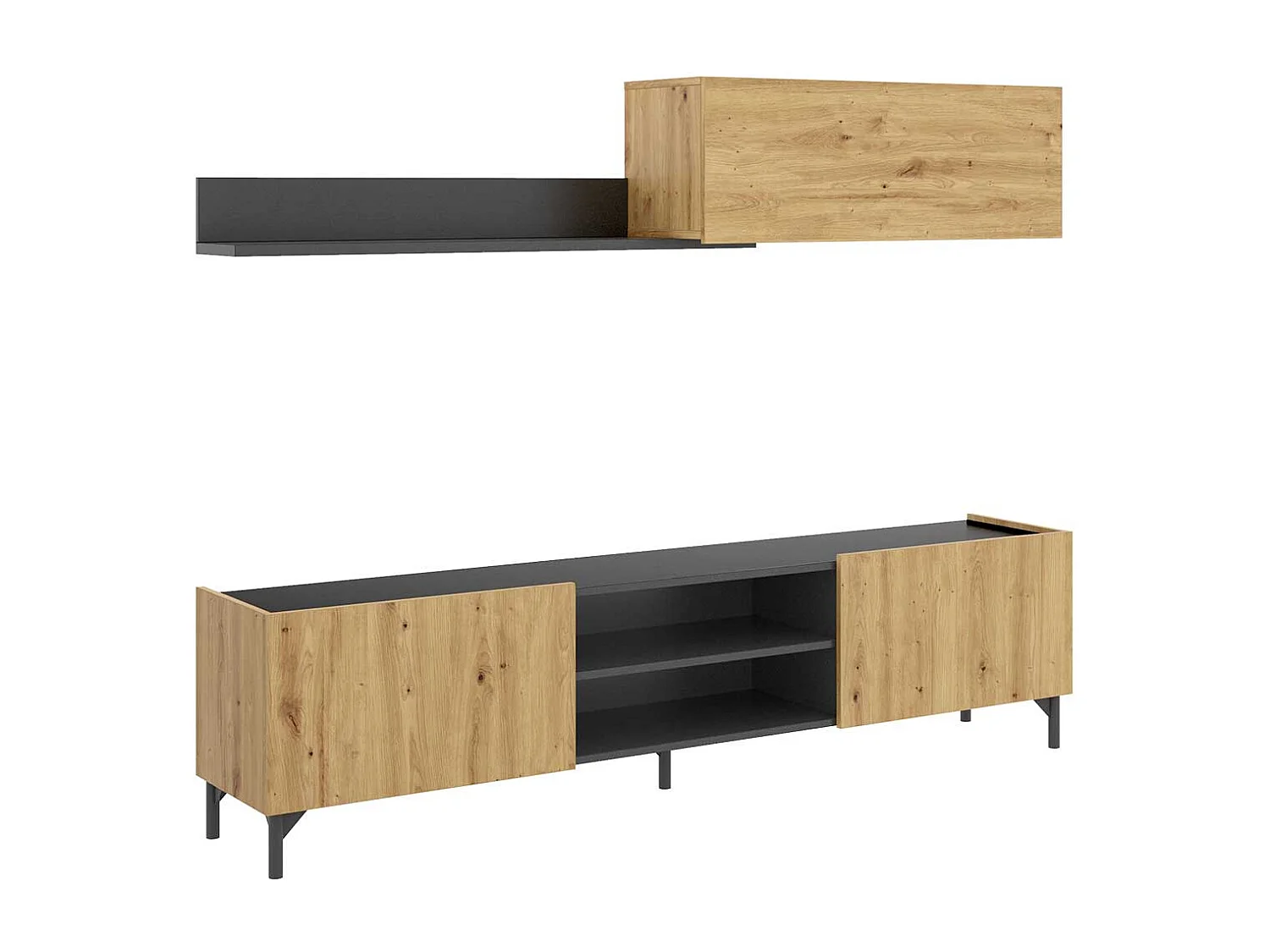 Composición de salón Tass Nordic/grafito