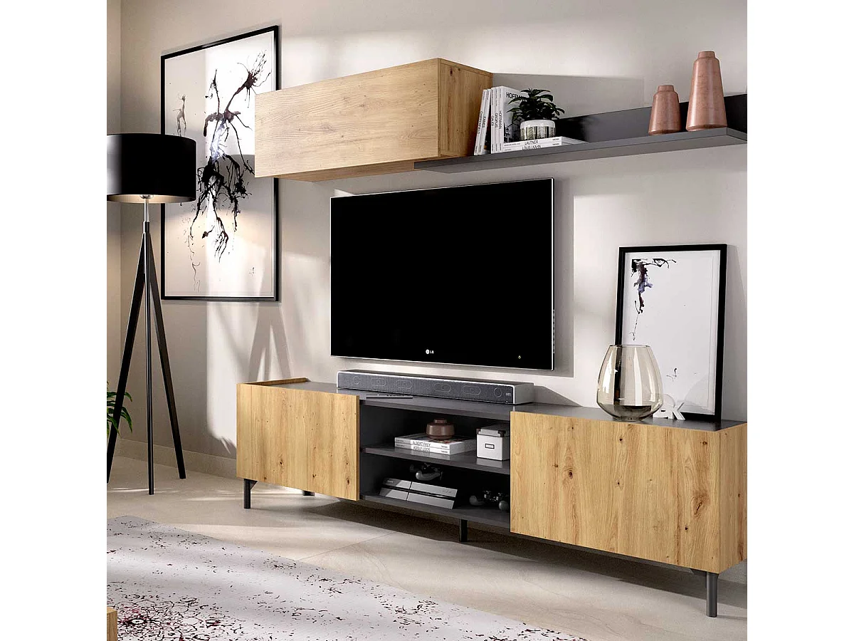 Composición de salón Tass Nordic/grafito