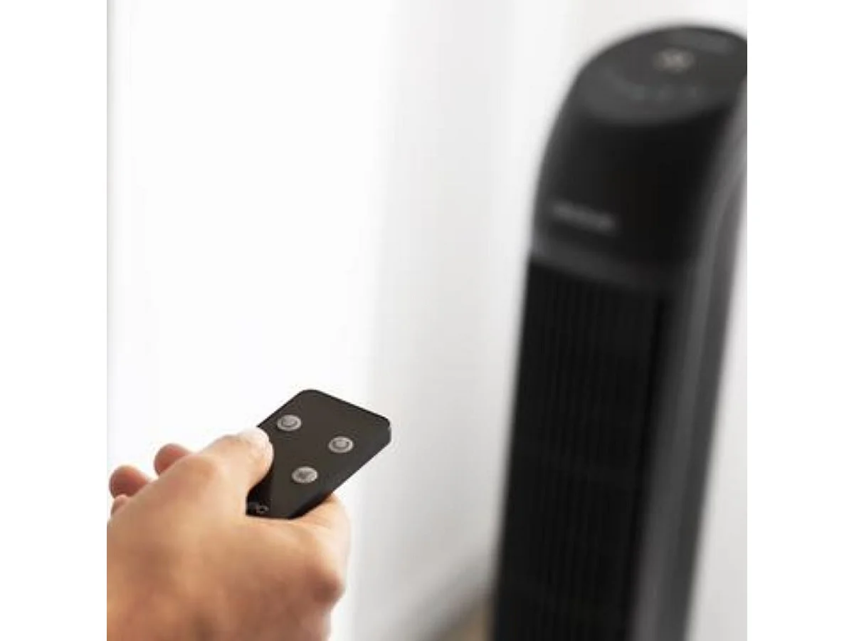 Ventilador de torre Cecotec EnergySilence 8050 SkyLine Smart 45W mando a distancia negro