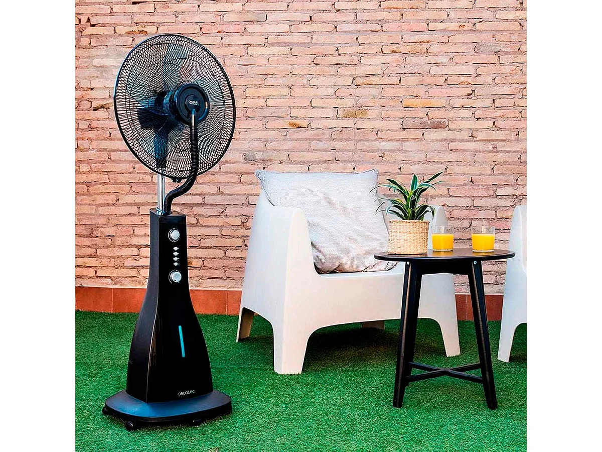 Ventilador nebulizador Cecotec EnergySilence 590 FreshEssence 90W 5 aspas negro