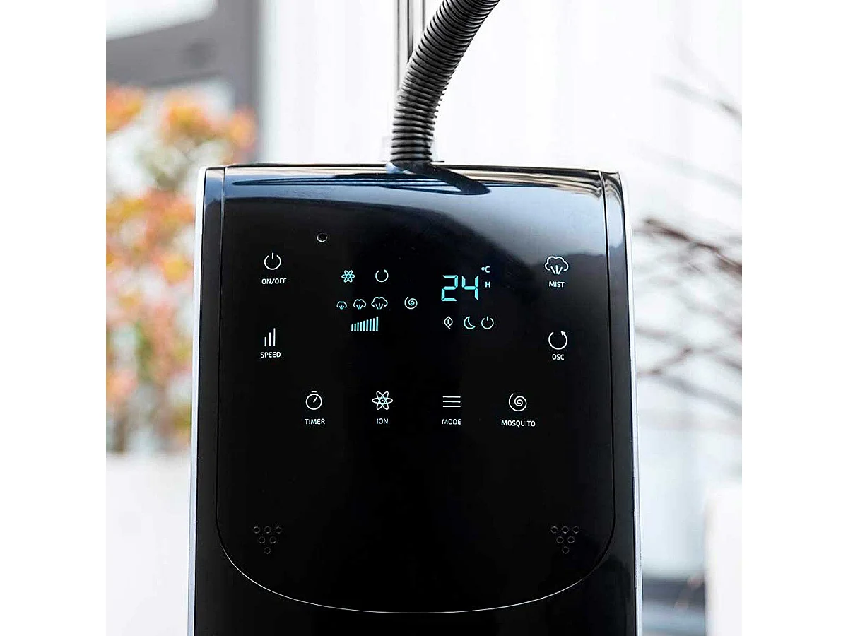 Ventilador nebulizador Cecotec EnergySilence 790 FreshEssence Ionic 90W 5 aspas negro