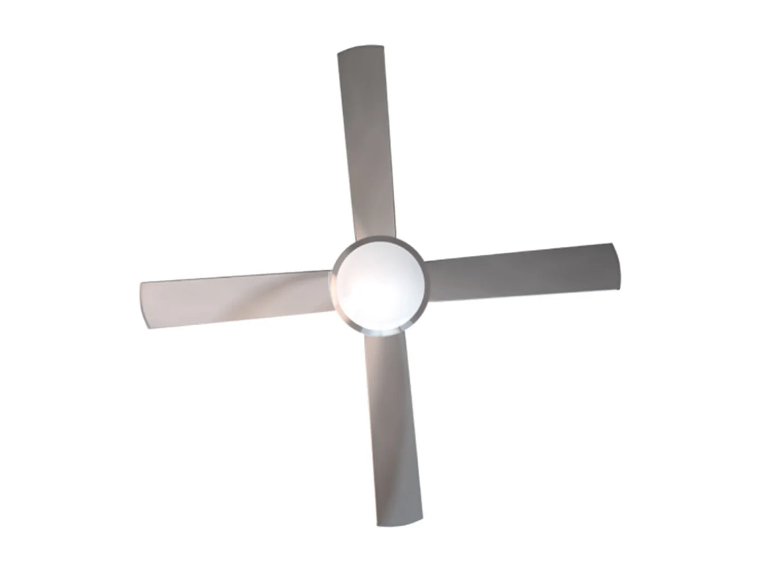 Ventilador de techo Cecotec EnergySilence Aero 570 60W 4 aspas mando a distancia gris