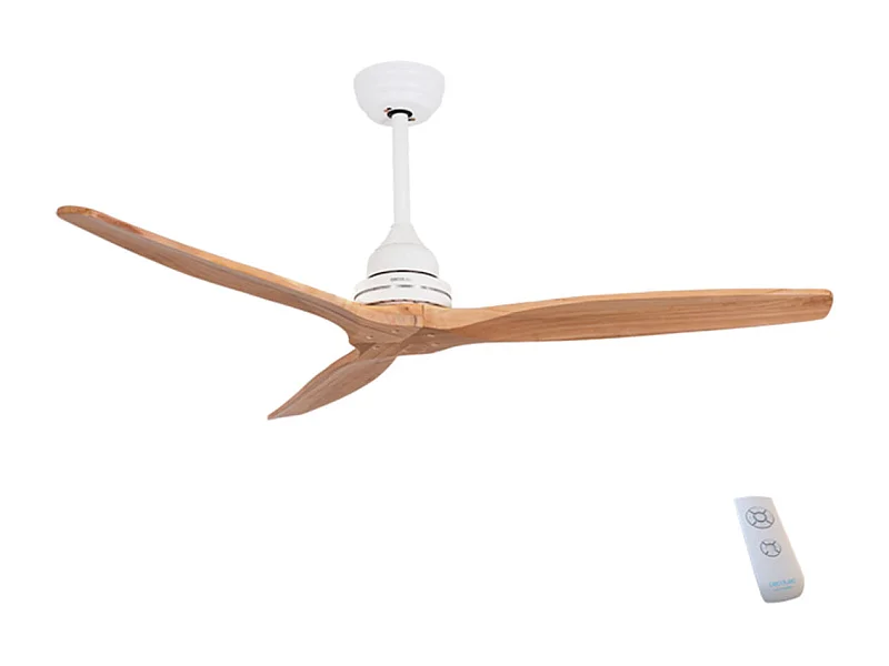 Ventilador de techo Cecotec EnergySilence Aero 590 80W 3 aspas mando a distancia haya