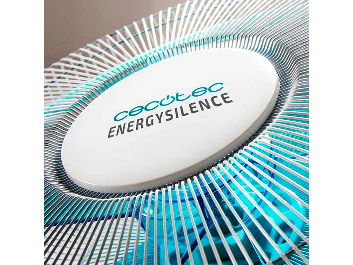 Ventilador de pie Cecotec EnergySilence 500 40W 5 aspas blanco 110-130 cm