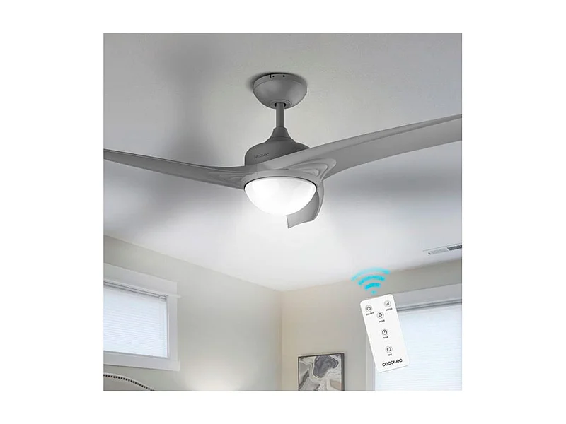 Ventilador de techo Cecotec EnergySilence 560 60W 3 velocidades gris Ø132x43 cm