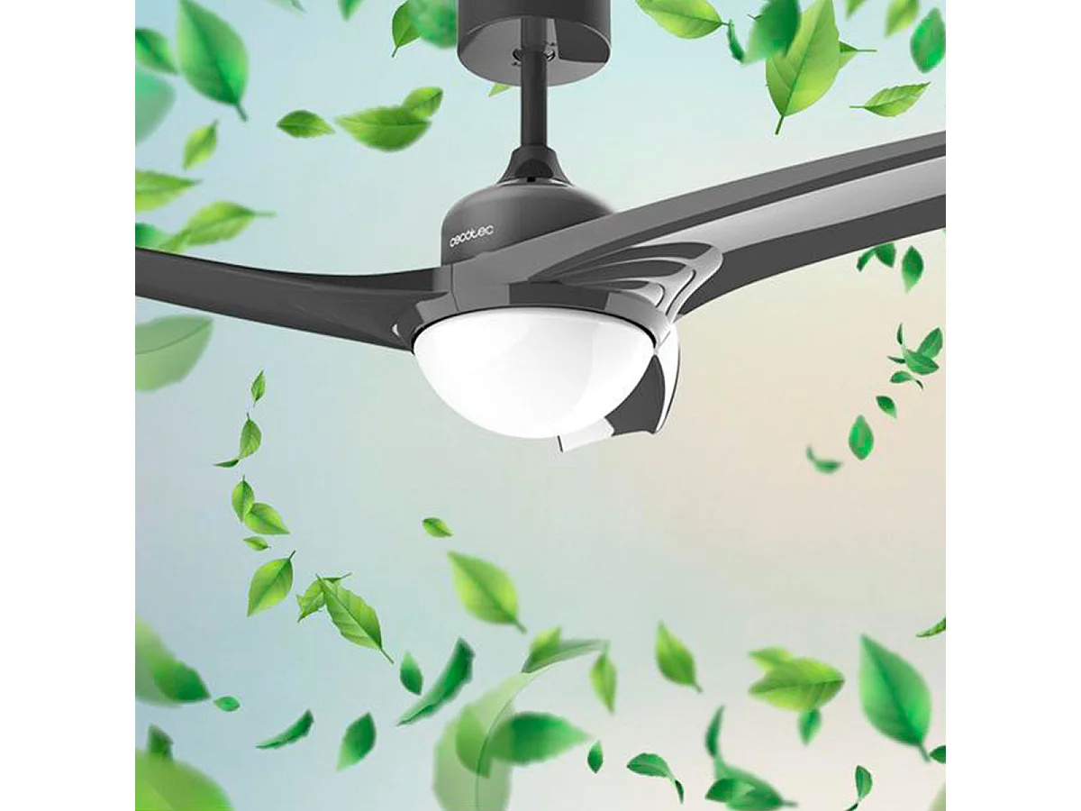 Ventilador de techo Cecotec EnergySilence Aero 470 49W función verano/invierno gris Ø106 cm