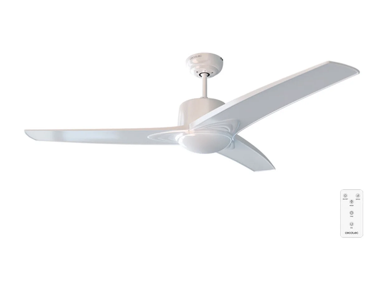 Ventilador de techo Cecotec EnergySilence Aero 550 60W 3 aspas mando a distancia blanco