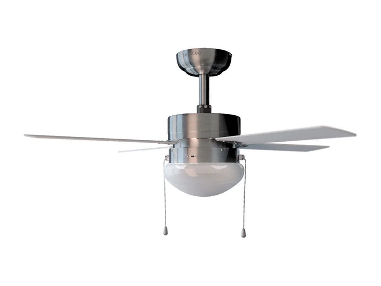Ventilador de techo Cecotec EnergySilence Aero 450 50W 4 aspas reversibles blanco/gris