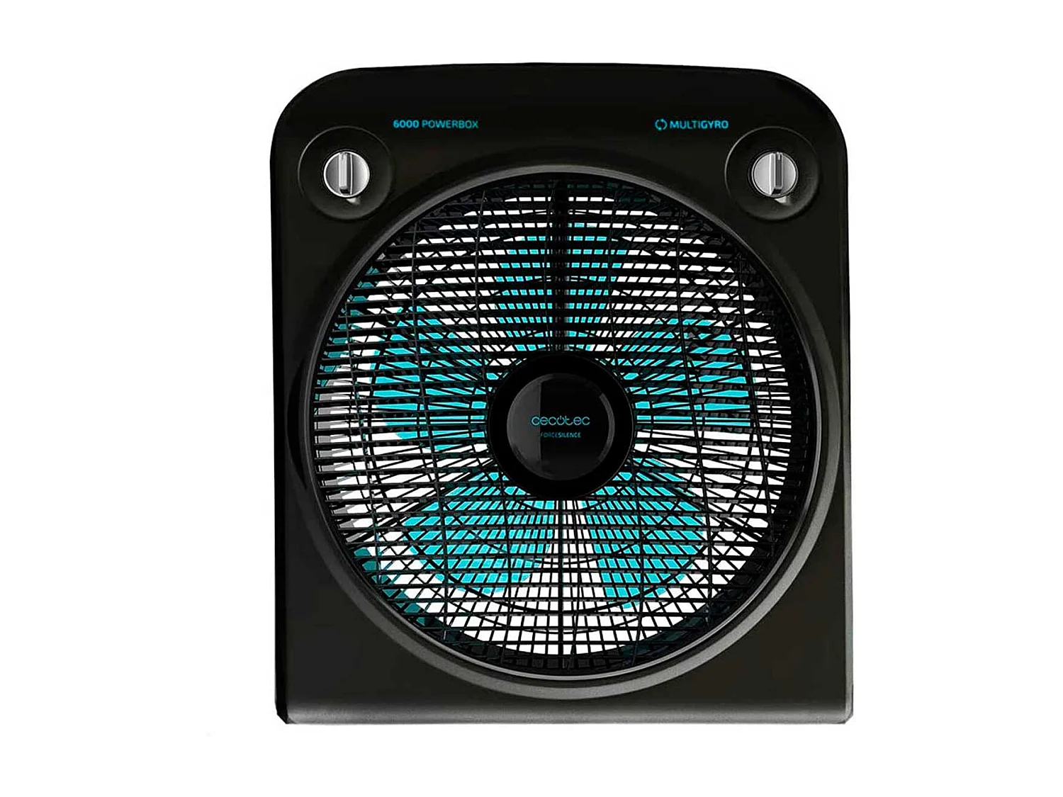 Ventilador de suelo Cecotec EnergySilence 6000 Power Box Black 50W 5 aspas 3 velocidades negro