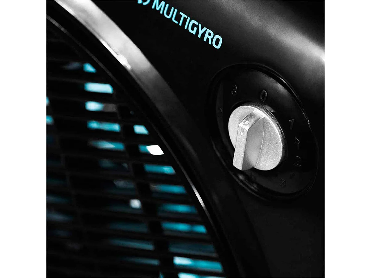 Ventilador de suelo Cecotec EnergySilence 6000 Power Box Black 50W 5 aspas 3 velocidades negro