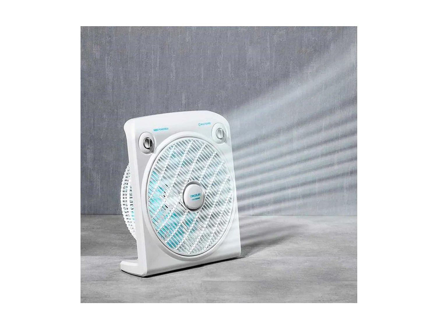 Ventilador de suelo Cecotec EnergySilence 6000 Power Box 50W 3 velocidades blanco 16,5x14,8x5,5 cm