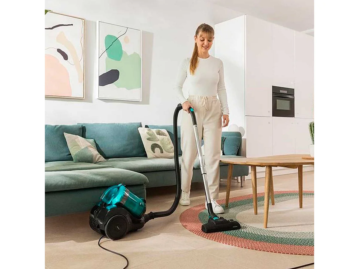 Cecotec Conga Rockstar Multicyclonic 2,5 L Aspirateur réservoir cylindrique Sec 800 W Sans sac