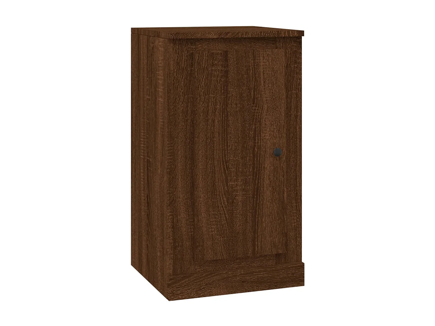 Buffet chêne marron 37,5x35,5x67,5 cm bois d'ingénierie